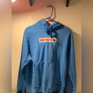 Boys blue Nike sweatshirt